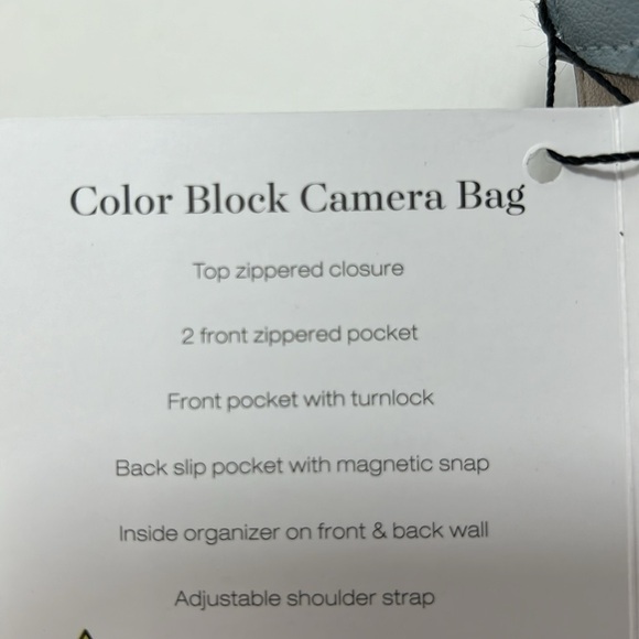 Adrienne Vittadine Color block camara bag - Picture 5 of 9